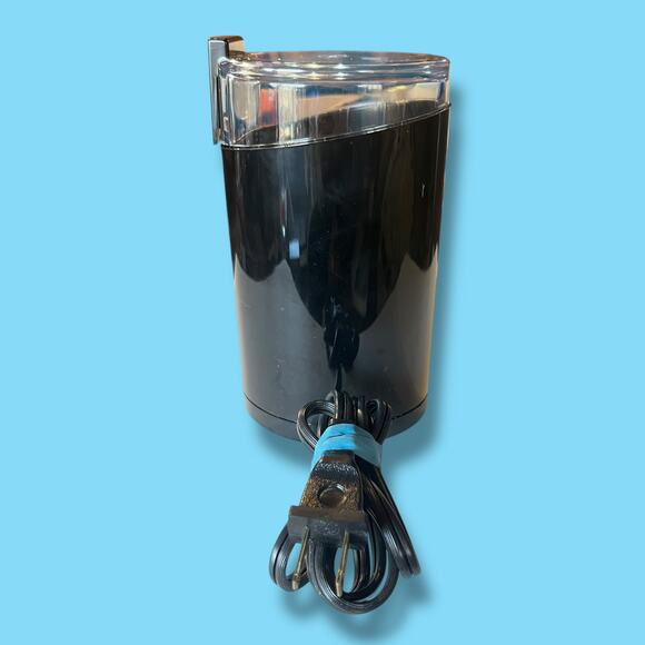 Vintage New Krups Black F203 Fast Touch Coffee Mill Grinder 160 Watts - Picture 4 of 11